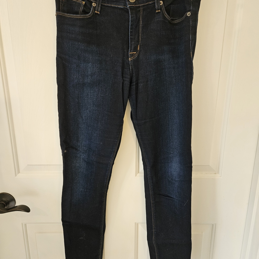 Hudson Jeans Women's Deep Indigo Skinny Jeans. Size 29